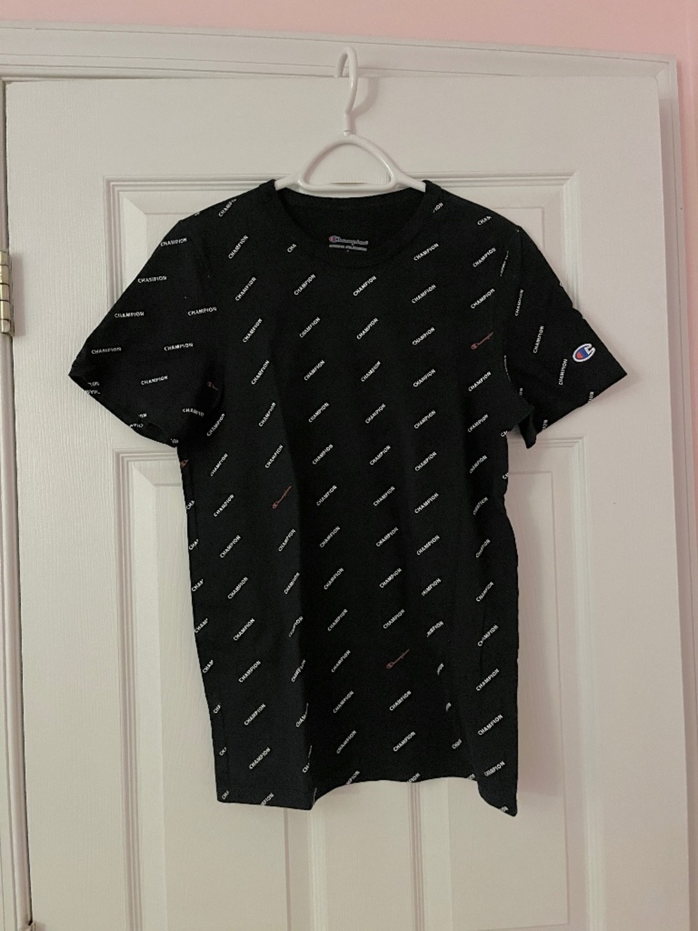 Champion Logo T Shirt All Over